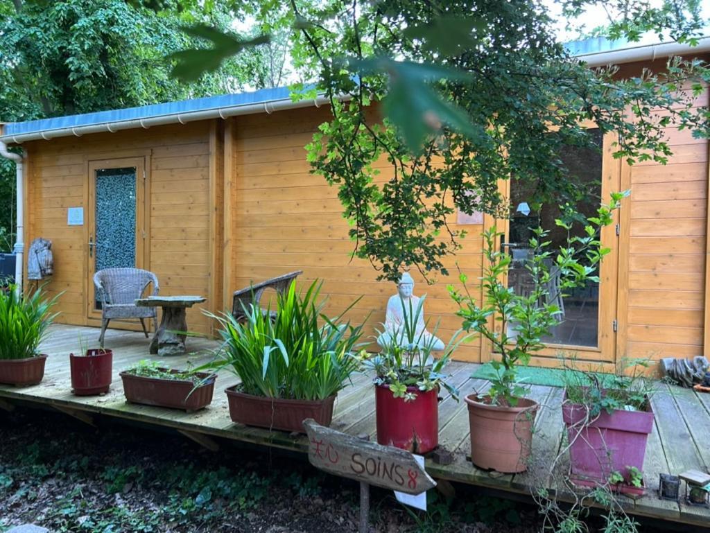 Gites Du Bois Des Perruches Saint-Vincent-des-Bois Екстериор снимка